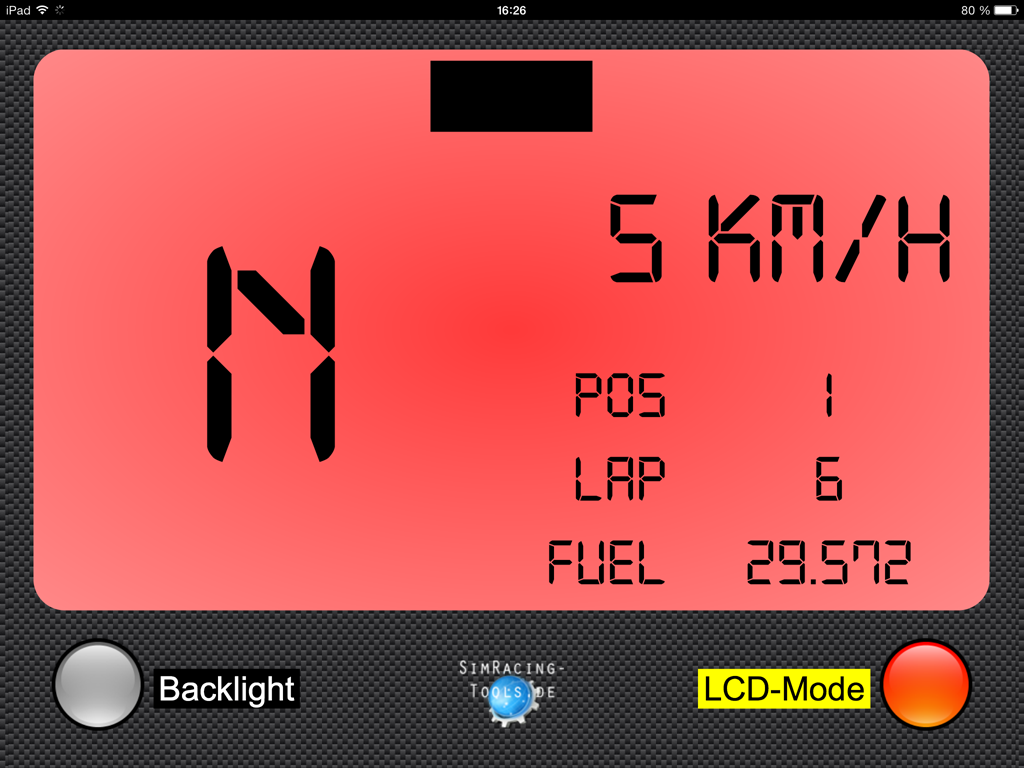 Tutorial Dashboard LCD-Mode 1